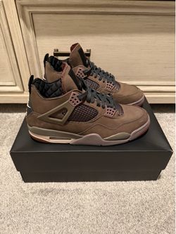 Jordan 4 A-Ma-Maniere Dark Mocha DS mens size 10