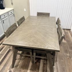 Macy’s Grey Dinning Table