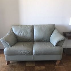 Leather Couch and Love Seat