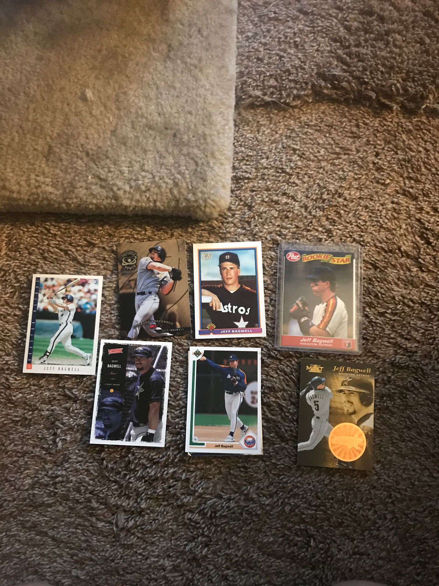 7 Jeff bagwell cards