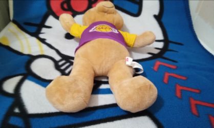 Laker bear plushie