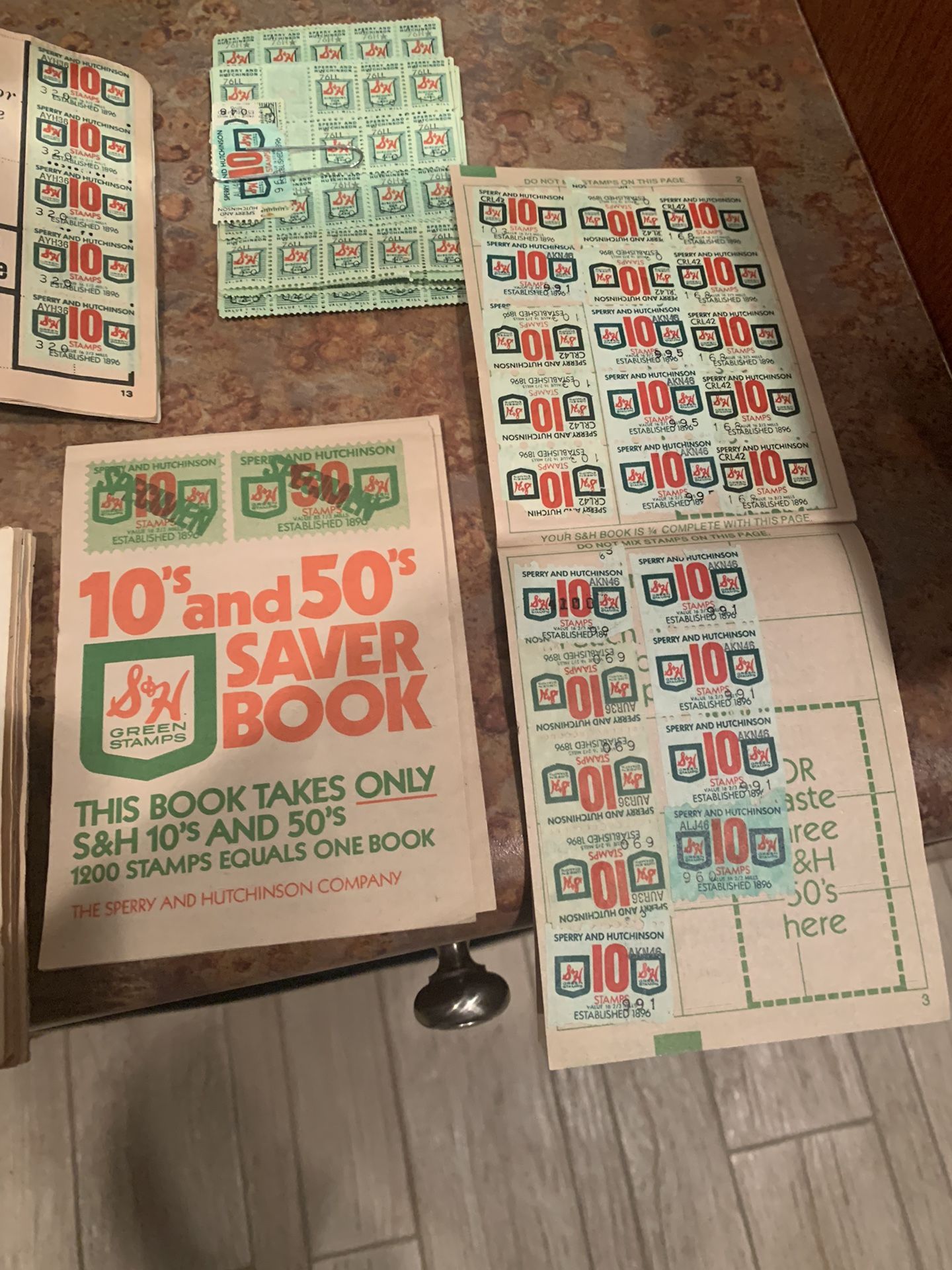 S &H Green Stamps