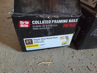 Roofing nails left over from re-roof