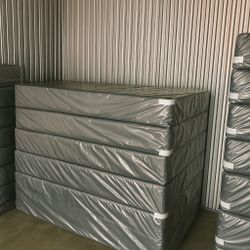 Twin Box Spring | Heavy-Duty Wood & Steel Construction | Factory Sealed, Never Used | Low Profile & Standard | Delivery Available