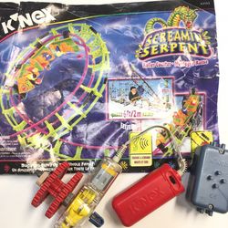 K’NEX screaming serpent roller coaster 63153 works!