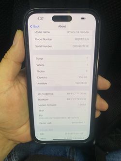 apple iphone 14 pro max….