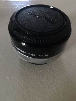 Canon FD 25mm Extension tube