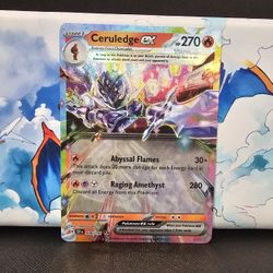 Ceruledge EX Holofoil Bundle (Pokemon Tcg)