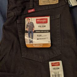 Men's Black Levi Jeans W38 L34