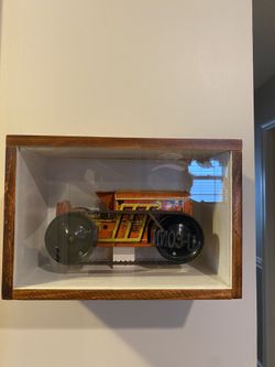 Marx tractor shadow box