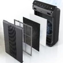 Winix 5300 Air Purifier for home large room up to 350 Sq Ft. Upgraded to lifetime carbon washable filter. removes dust, mites, mold spores, pet dander