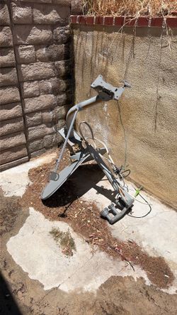 Old satellite dish for scrap