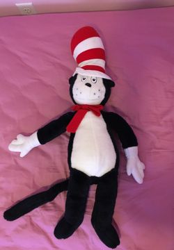 Dr. Seuss cat in a hat soft toy 1995
