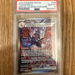 Pokemon Charizard Paldean Fates PSA 10