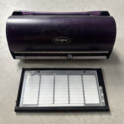 Discgear Selector CD DVD Organizer Rack & Index Drawer Storage Case 