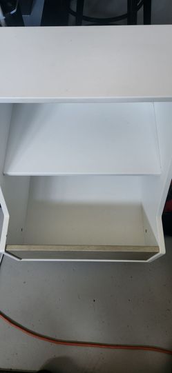 White side tables