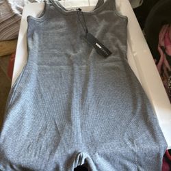 Grey Romper