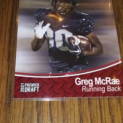 Greg McRae Card
