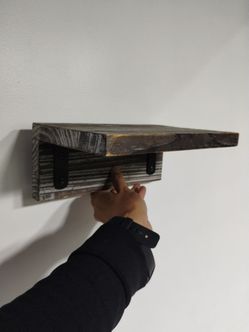 Small Wooden Wall Shelf