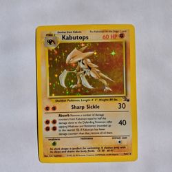Pokemon Kabutops Fossil 