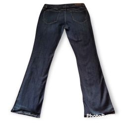 Simply Vera Vera Wang  Jeans Women's Blue Mid Rise Dark Wash Stretch Size 8