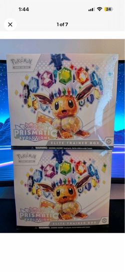 Prismatic ETB new Pokemon TCG