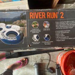Everthing Must Go! Need To Sell ASAP River Run 2 Inflatable 2 Person Floating Tube 