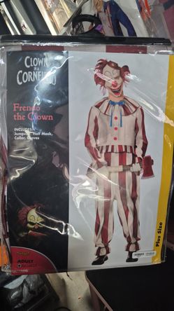 Halloween Costume CLOWN Adults XXL