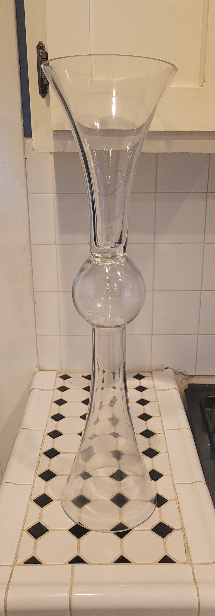 Wedding Glass Reverse Flute Vases