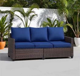 72in Outdoor Patio Couch Sofa 