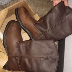 Steel toe redwing boots