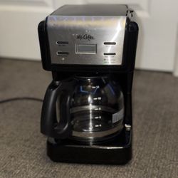 Mr. Coffee 12-Cup Programmable Coffee Maker w/ Glass Carafe – Works Great