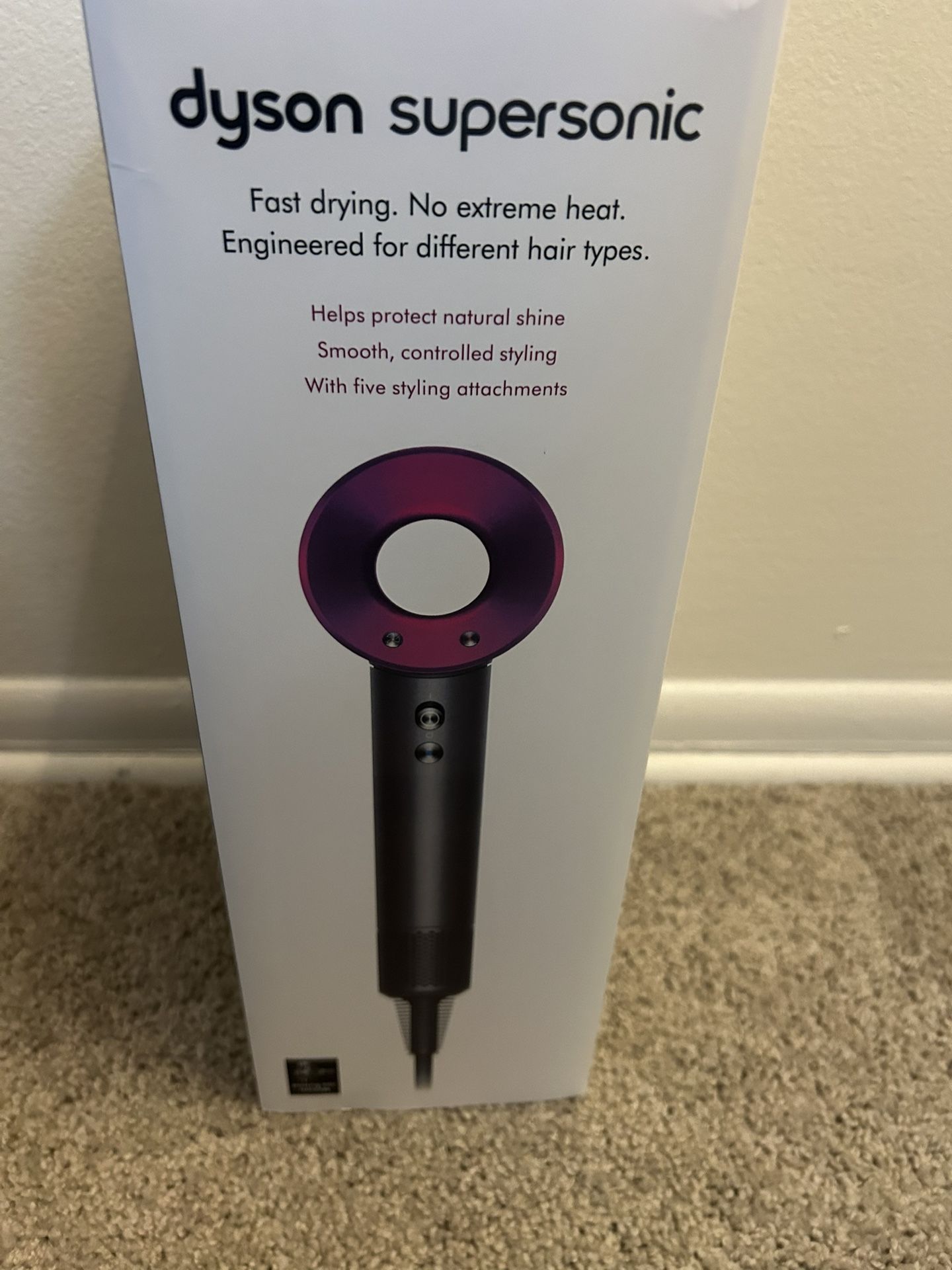 💨 Dyson Supersonic Hair Dryer – Fuchsia/Pink – $250 (Retail $429)