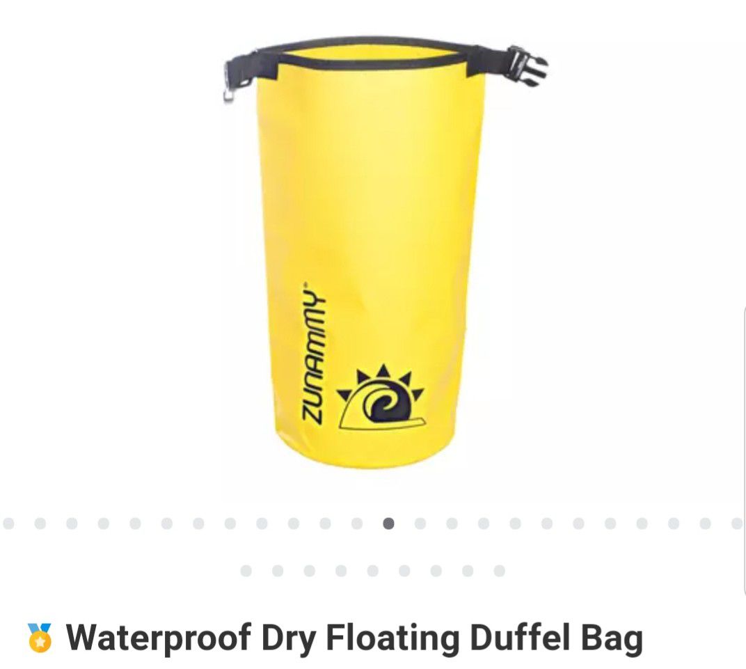 Waterproof Floating Duffle Bag YELLOW