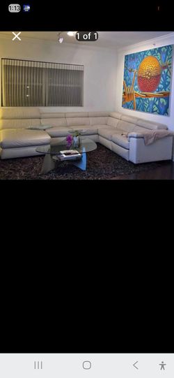 Free delivery-Sectional sofa/couch