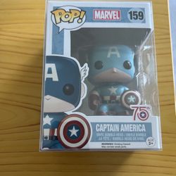 Captain America 75th Funko Pop