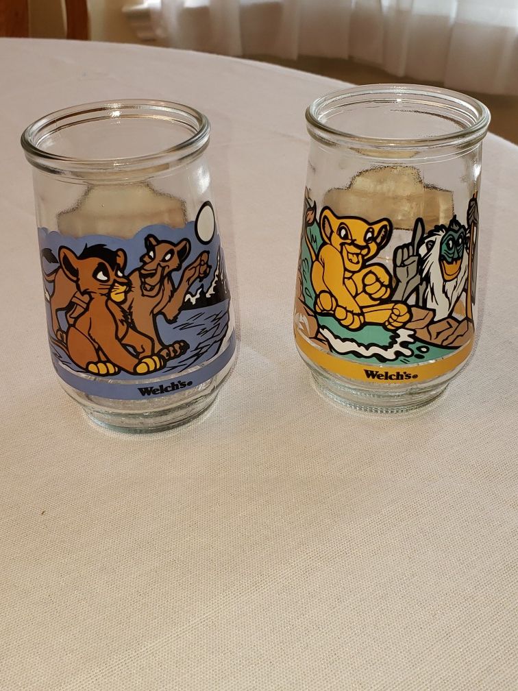 Lion king welch glasses