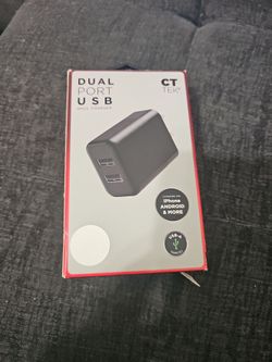 CT Tek Dual Port USB Wall Charger