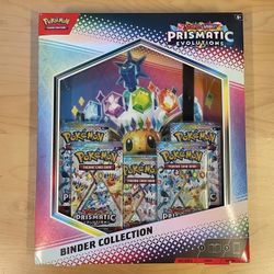 Pokemon Prismatic Evolutions Binder Collection - SV: Prismatic Evolutions (PRE)