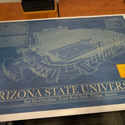 28*16 ASU Stadium Print