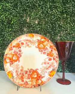Elegant Floral Dinner Plate – 10.5