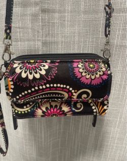 Floral Paisley Crossbody Bag