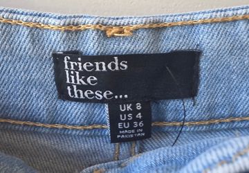 "Friends Like These" Brand (Hollister) Ultra High Rise Jeans - Size 4