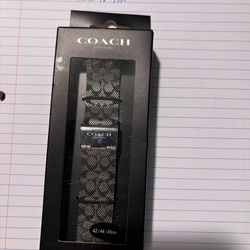 Coach Apple Watch band
