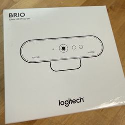 Logitech 4k Brio Webcam Streaming Gaming PC for Desktop Laptop Camera