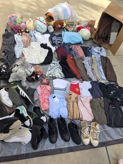 Clothes Shoes Stuffed Animals Booke Purses