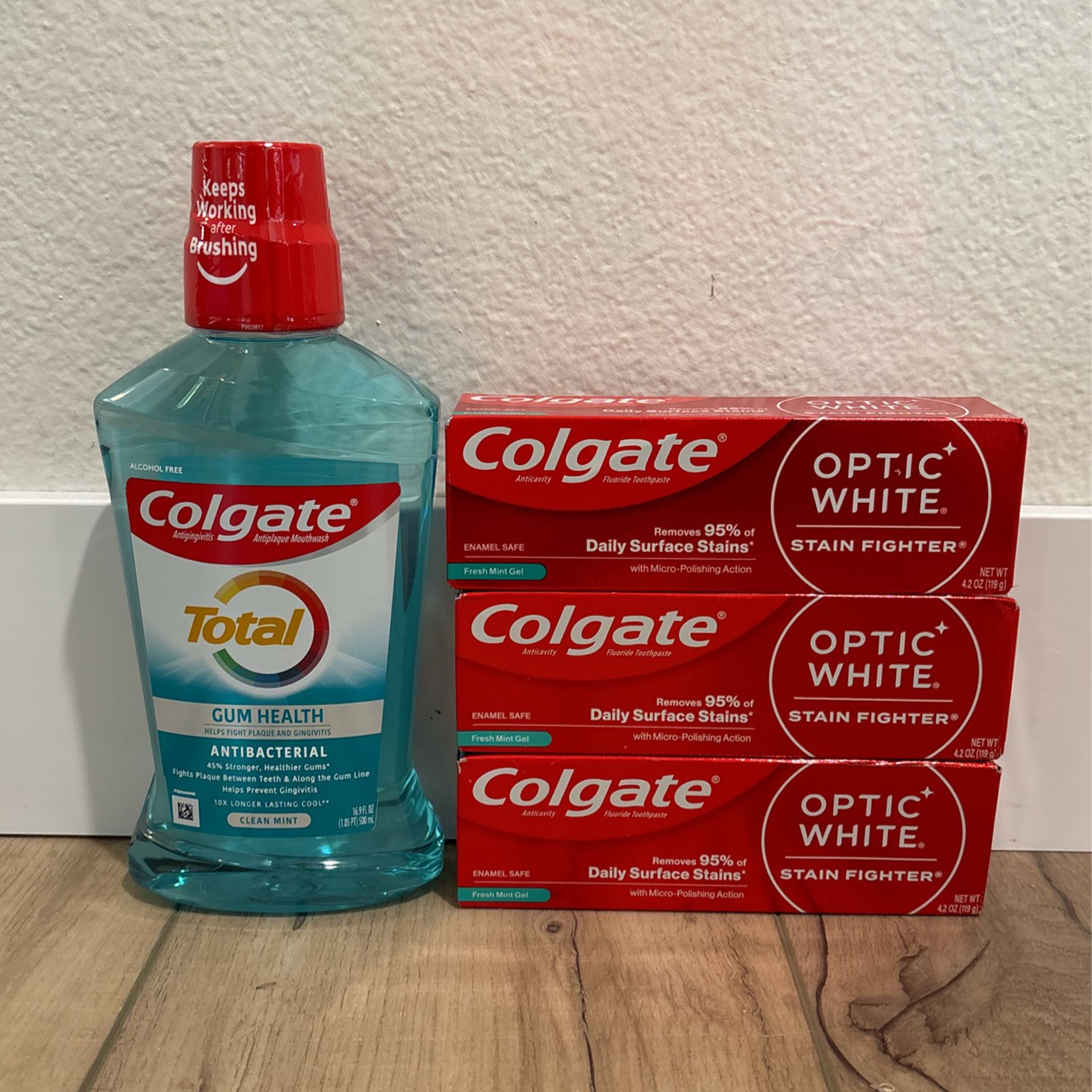 Brand New Colgate Toothpaste & Mouthwash Bundle $8