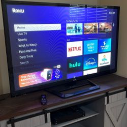 LG TV 50” With Roku Device