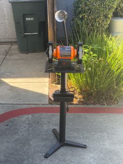 New grinder and stand