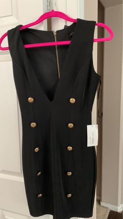 Sexy black dress